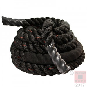 undulation rope black polydac Training Rope Battling Ropes Fitness-Exercise-Training Rope
