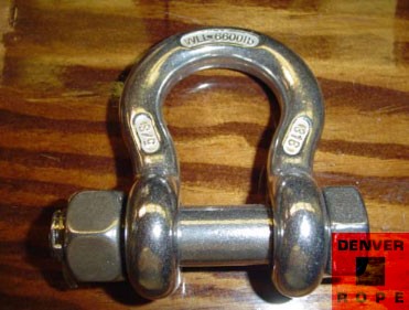 tow bridles boat bolt shackle