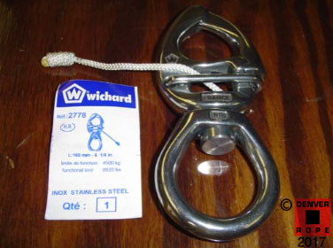 tow bridles quick release snap shackle
