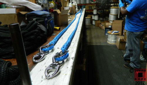 tow bridles snap shackles y-tow rope custom tow line