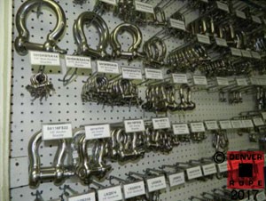 stainless steel hardware selection