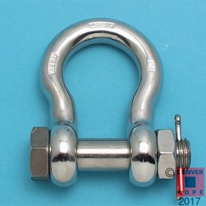 Stainless Steel bolt anchor shackle