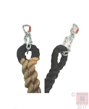  how a standard soft covered eye splice Climbing Ropes Tug-of-War Ropes Gymnasium Gym rope Fitness-Exercise-Training Rope
