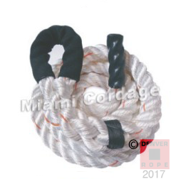 Polyester Dacron Climbing Rope Climbing Ropes Tug-of-War Ropes Gymnasium Gym Fitness-Exercise-Training Rope