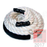 Climbing Ropes Tug-of-War Ropes Gymnasium Gym Rope white polydac Fitness-Exercise-Training Rope