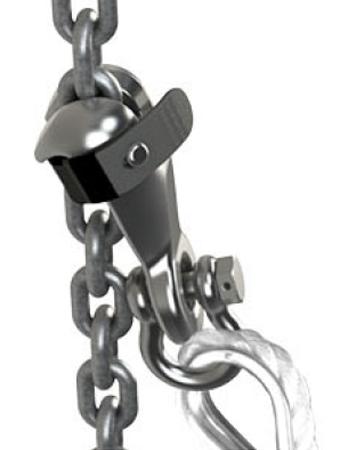 Anchor chain hook
