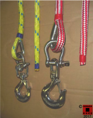 swivel eye hooks and anchor shackles